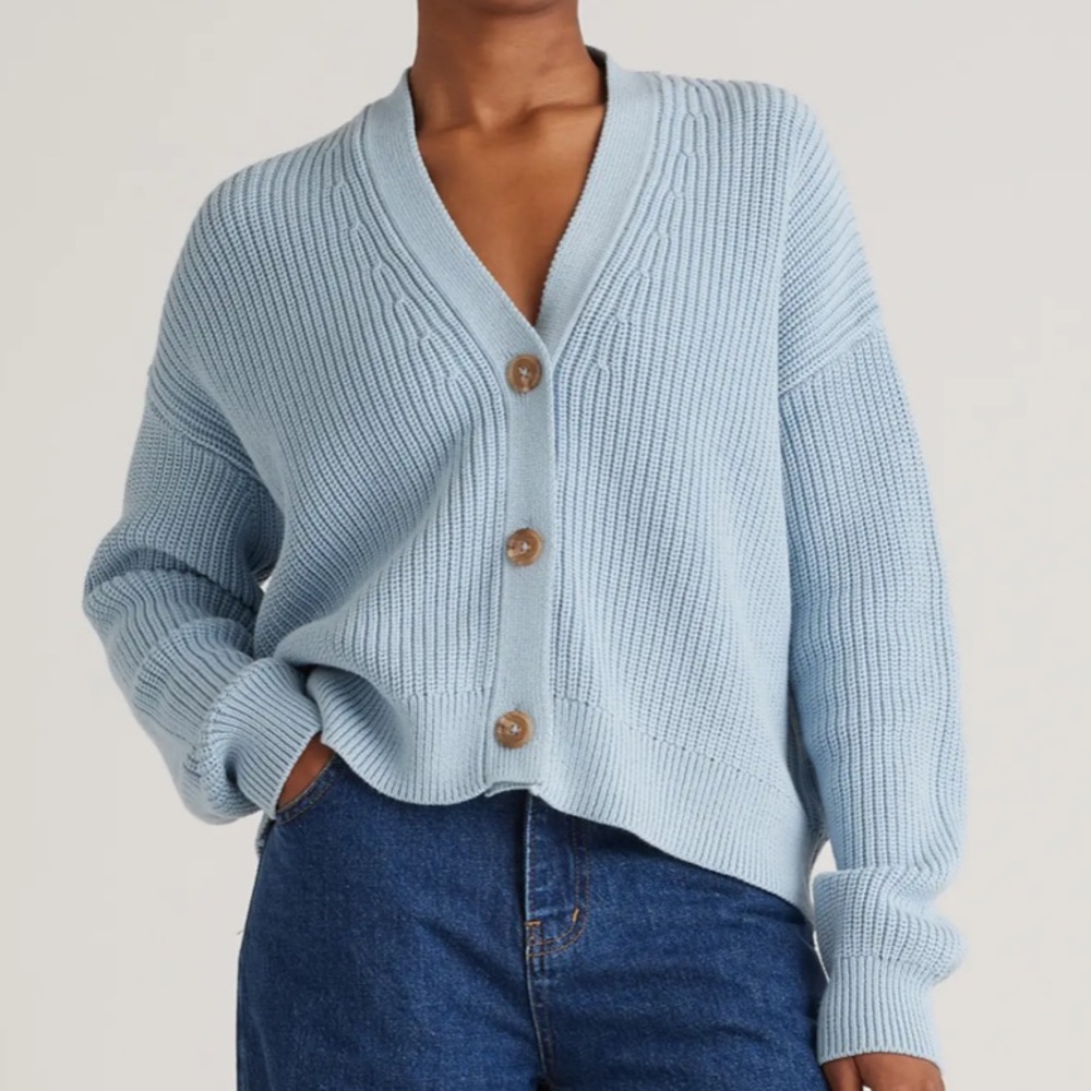 Quince Organic Cotton Cardigan
